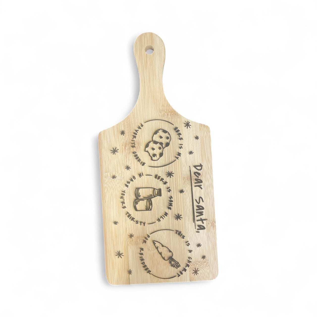 Santa Treat Cutting Board